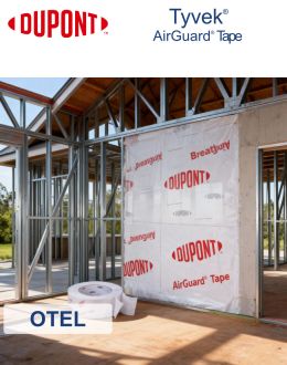 Banda adeziva folie bariera de vapori DUPONT Tyvek Airguard