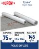 Folie anticondens si difuzie cu banda adeziva DUPONT TYVEK SUPRO TAPE