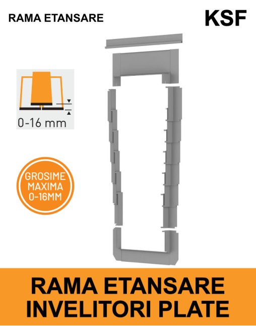 Rame de etansare pentru invelitori plate KSF