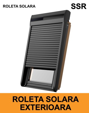 Roleta exterioara solara din aluminiu SSR