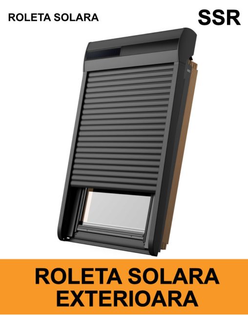 Roleta exterioara solara din aluminiu DAKEA SSR