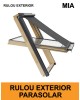 Rulou anti-caldura fereastra mansarda MIA