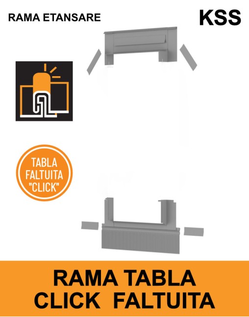 Rame de etansare pentru tabla faltuita KSS