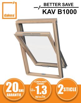 Fereastra mansarda DAKEA BETTER SAFE KAV B1000