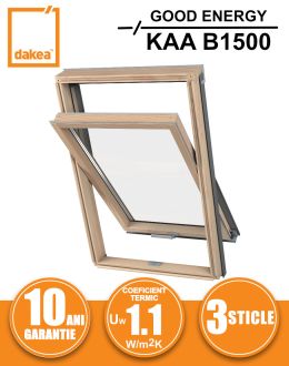 Fereastra mansarda + rama DAKEA GOOD ENERGY KAA B1500