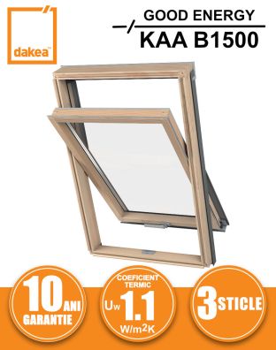 Fereastra mansarda + rama DAKEA GOOD ENERGY KAA B1500