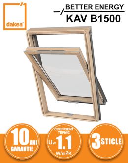 Fereastra mansarda DAKEA BETTER ENERGY KAV B1500