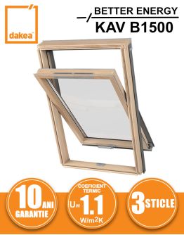 Fereastra mansarda DAKEA BETTER ENERGY KAV B1500