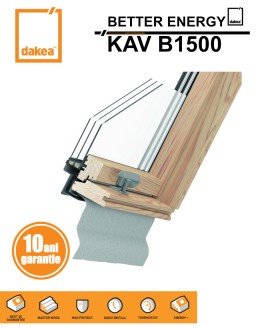 Fereastra mansarda Dakea Better Energy KAV B1500