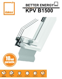 Fereastra mansarda Dakea Better Energy PVC KPV B1500