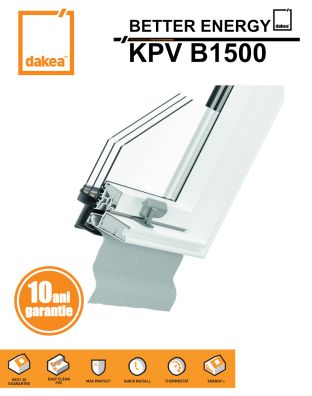 Fereastra mansarda DAKEA BETTER ENERGY PVC KPV B1500