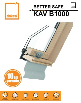 Fereastra mansarda Dakea Better Safe KAV B1000