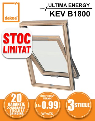 Fereastra mansarda Dakea Ultima Energy KEV B1800