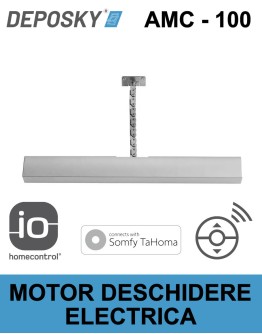 Deschizator electric DEPOSKY AMC 100 pentru fereastra mansarda cu senzor de ploaie si telecomanda