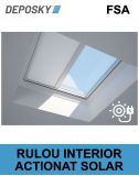 Rulou interior opac solar ferestre terasa DEPOSKY FSA