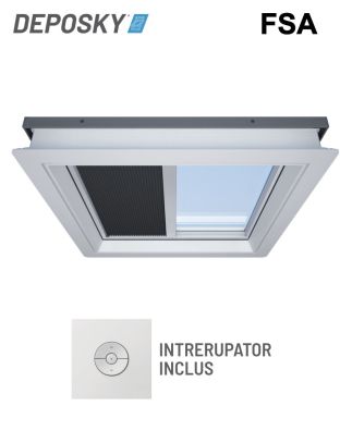 Rulou interior opac solar ferestre terasa DEPOSKY FSA
