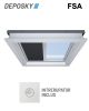 Rulou interior opac solar ferestre terasa DEPOSKY FSA
