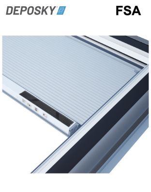 Rulou interior opac solar ferestre terasa DEPOSKY FSA