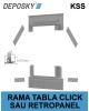 Rama etansare tabla faltuita DEPOSKY KSS cu click sau retropanel