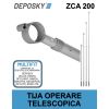 Tija telescopica DEPOSKY ZCA 200 operare ferestre de mansarda si rulouri