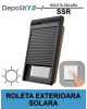 Roleta exterioara solara DEPOSKY SSR pentru ferestrele de mansarda, din aluminiu, cu rol de protectie la caldura