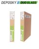 Fereastra mansarda DEPOSKY DUO GLASS 2 sticle, lemn, maner jos