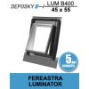 Luminator acoperis 45x55 DEPOSKY LUM B400 dubla deschidere