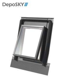 DEPOSKY LUM B400 45x55 - Fereastra luminator pentru pod cu rama inclusa