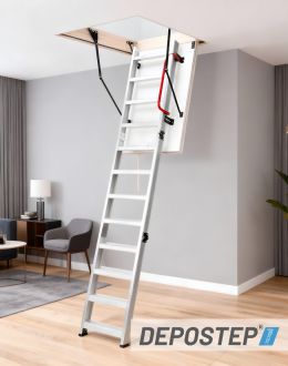 Scara pod DEPOSTEP ALUPROFI ALP pliabila din aluminiu