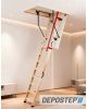 Scara pod DEPOSTEP ECO XL chepeng pod pliabil din lemn, maner telescopic, H max 330 cm