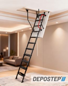 Scara pod DEPOSTEP METAL EXTRA MSE pliabila metalica