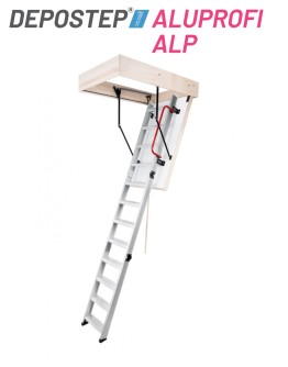 Scara pod DEPOSTEP ALUPROFI ALP pliabila din aluminiu