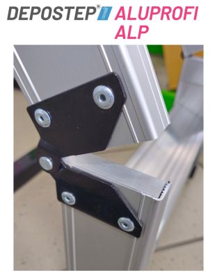 Scara pod DEPOSTEP ALUPROFI ALP pliabila din aluminiu