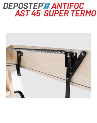 Scara pod antifoc DEPOSTEP AST 45 SUPER TERMO rezistenta la foc 45 minute