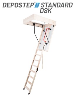 Scara pod DEPOSTEP STANDARD DSK pliabila din lemn