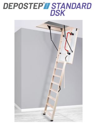 Scara pod DEPOSTEP STANDARD DSK pliabila din lemn