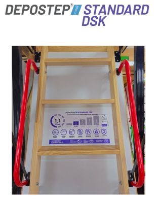 Scara pod DEPOSTEP STANDARD DSK pliabila din lemn