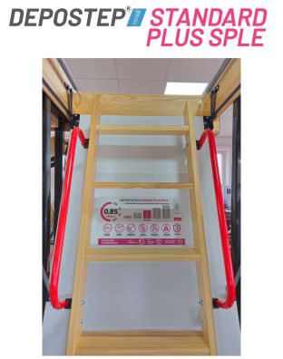 Scara pod DEPOSTEP STANDARD PLUS SPLE pliabila din lemn H max 310 cm