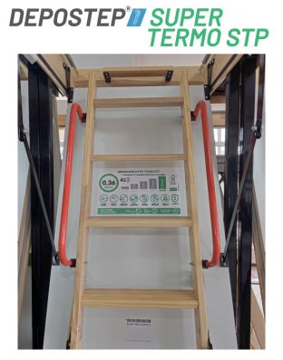Scara pod DEPOSTEP SUPER TERMO STP lemn supertermoizolata