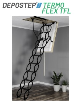 Scara pod DEPOSTEP TERMO FLEX TFL metalica pantograf supertermoizolata