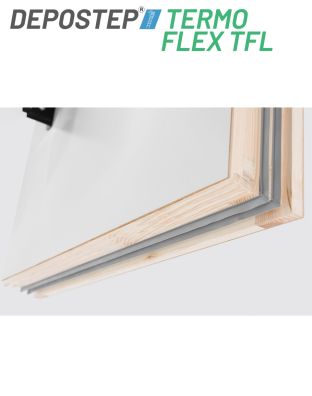 Scara pod DEPOSTEP TERMO FLEX TFL metalica pantograf supertermoizolata