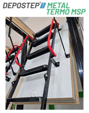 Scara pod DEPOSTEP METAL TERMO MSP pliabila metalica supertermoizolata NEW MODEL