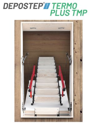 Scara pod DEPOSTEP TERMO PLUS TMP pliabila metalica supertermoizolata premium