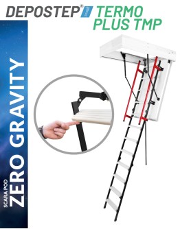Scara pod DEPOSTEP TERMO PLUS TMP pliabila metalica supertermoizolata premium