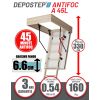 Scara pod antifoc DEPOSTEP A 45 L rezistenta la foc 45 minute, 330H