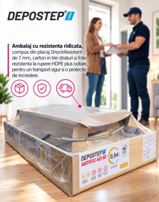 Scara pod antifoc DEPOSTEP AEI 60 rezistenta la foc 60 minute, 280H