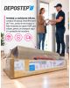Scara pod DEPOSTEP STANDARD PLUS SPLE pliabila din lemn H max 310 cm