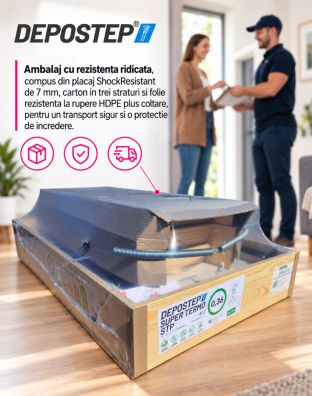 Scara pod DEPOSTEP SUPER TERMO STP lemn supertermoizolata