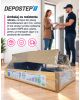 Scara pod DEPOSTEP TERMO FLEX TFL metalica pantograf supertermoizolata