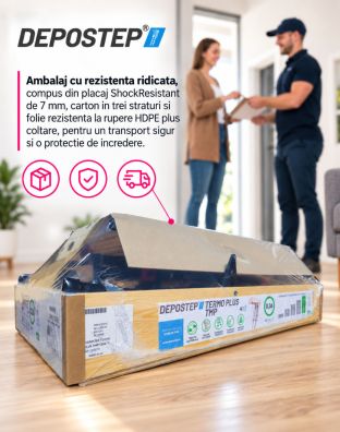 Scara pod DEPOSTEP TERMO PLUS TMP pliabila metalica supertermoizolata premium